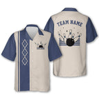Custom Vintage Hawaiian Bowling Shirts Mens, Custom Vintage Bowling Team Shirts BE0064